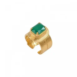Adjustable Sun Ring - Green