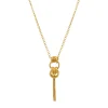 Alicudi long necklace - gold