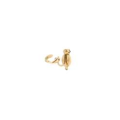 Angelique clip-on earrings - white