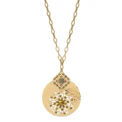 Angelique long necklace - gold