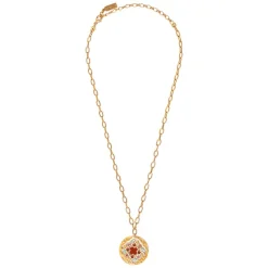 Angelique pendant necklace - multicoloured