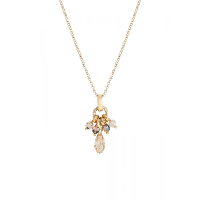 Annella delicate pendant necklace - gold