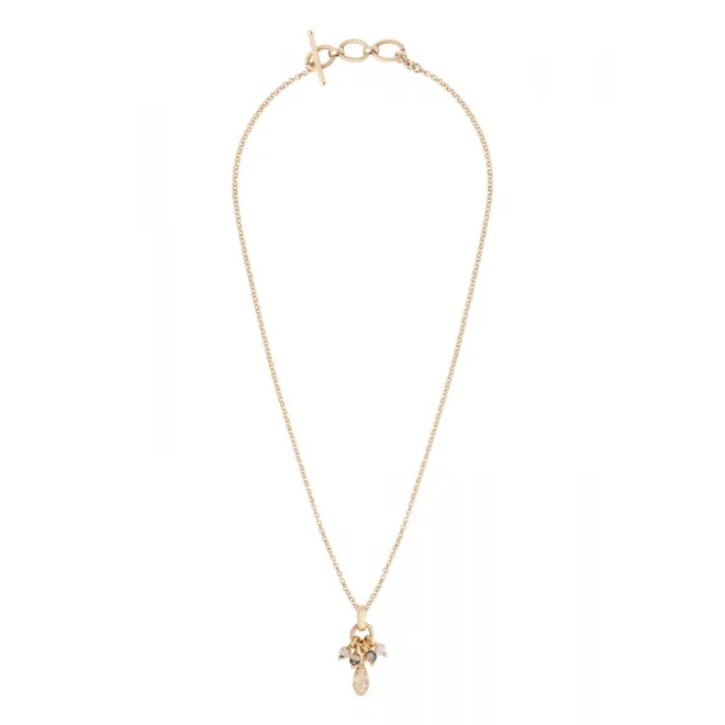 Annella delicate pendant necklace - gold