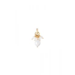 Annella fine pendant necklace - white pearl