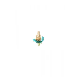 Annella fine pendant necklace - green