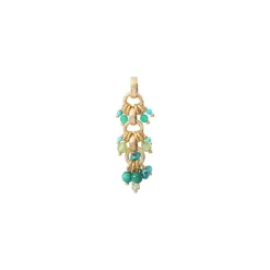 Annella pendant necklace - green
