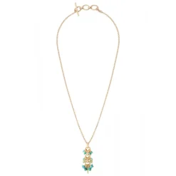 Annella pendant necklace - green