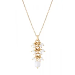Annella pendant necklace - white pearl