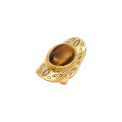 Arizona Dream Adjustable Wide Ring - Gold