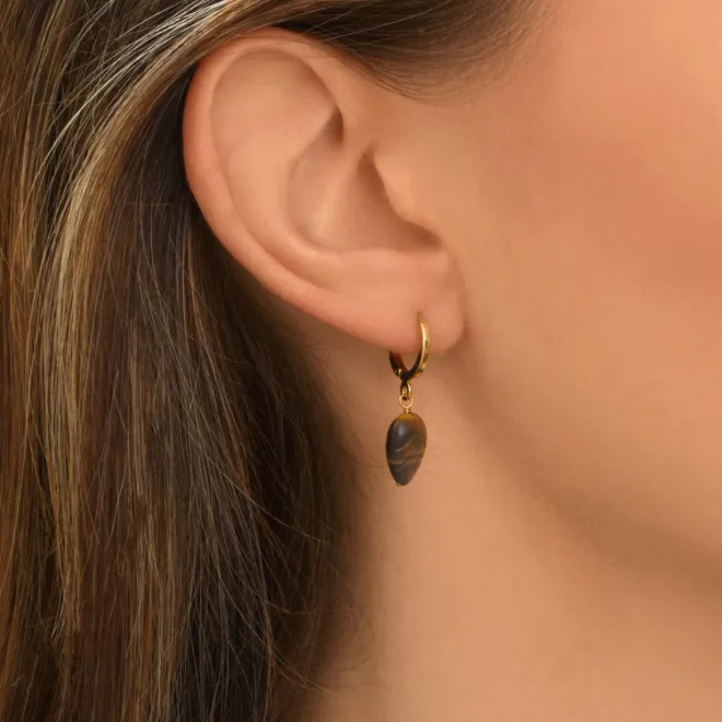 Arizona Dream hoop earrings - gold