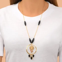 Arizona Dream long necklace - black