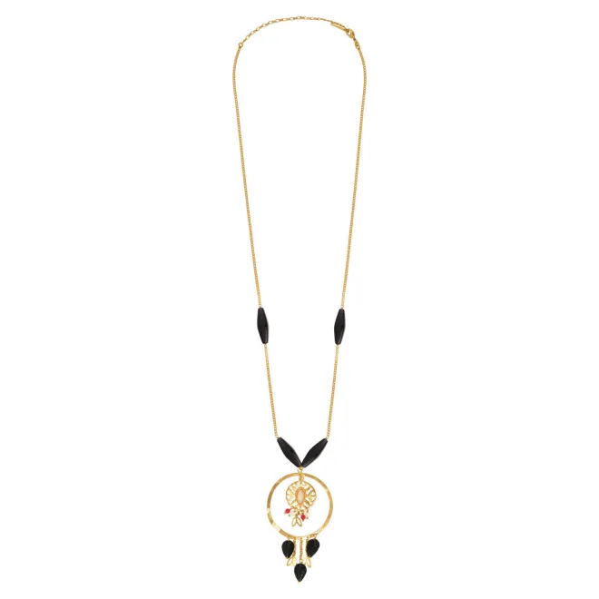 Arizona Dream long necklace - black