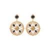 Atria clip-on earrings - blue