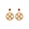 Atria clip-on earrings - tortoiseshell