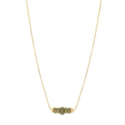 Avola pendant necklace - green