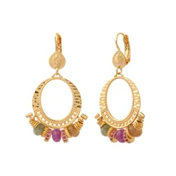 Avola sleeper earrings - multicoloured
