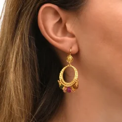 Avola sleeper earrings - multicoloured