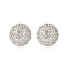 Betty clip-on earrings - silver
