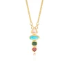 Byzance long necklace – multicoloured
