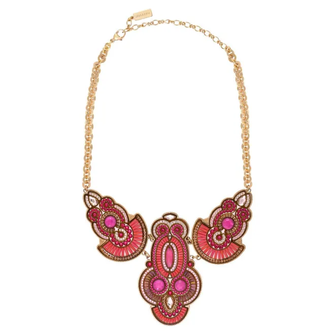 Circus Necklace - Fuchsia Pink