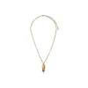 Delicate Toi&Moi pendant necklace - gold