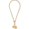Farah Adjustable Pendant Necklace - Gold