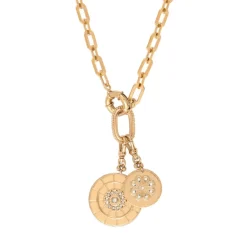 Farah chain necklace - gold