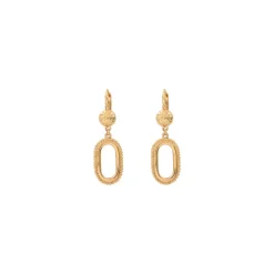 Farah hoop earrings - gold