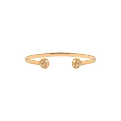 Farah thin bangle bracelet - gold