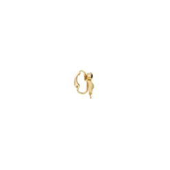 Fujita clip-on earrings - white