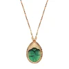 Fujita pendant necklace - green