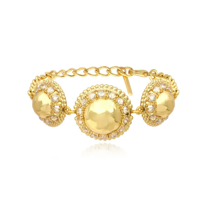 Gloria Adjustable Chain Bracelet - Gold