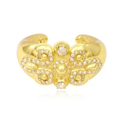 Gloria cuff bracelet - gold