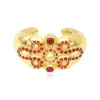 Gloria cuff bracelet - red