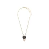 Hawaiian Delicate Pendant Necklace - Black