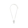 Hawaiian pendant necklace - white mother-of-pearl