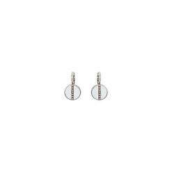 Hawaiian sleeper earrings - white mother-of-pearl