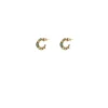 Iancura hoop earrings - turquoise