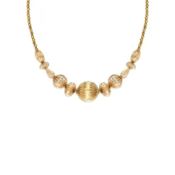 Inti adjustable short necklace - gold