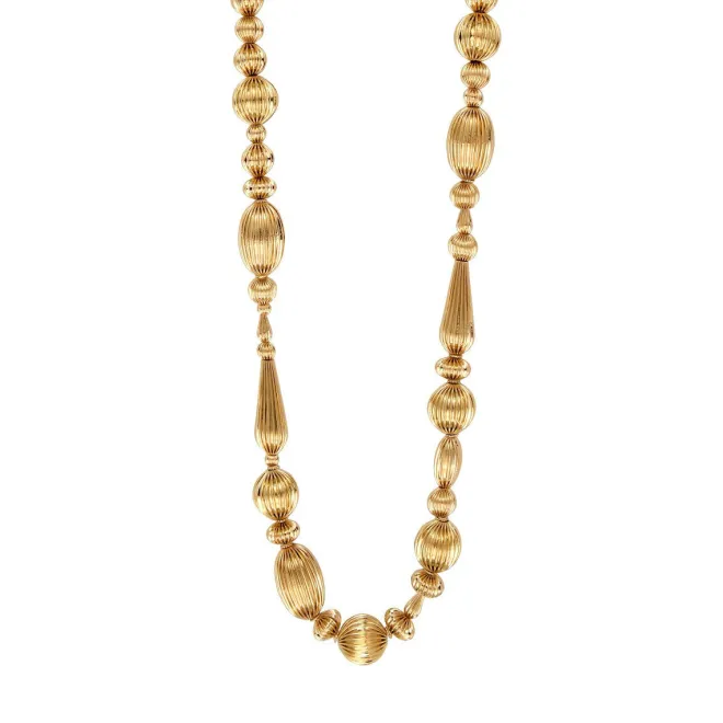 Inti long necklace - gold