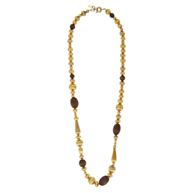 Inti long necklace - gold