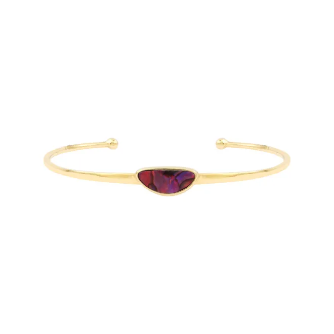 Lhasa bangle bracelet - red