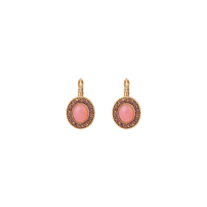 Louise sleeper earrings - roses