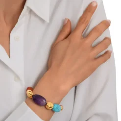 Loulou Adjustable Bracelet - Multicolored