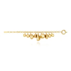 Loulou adjustable chain bracelet - gold