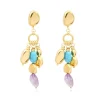 Loulou clip-on earrings - multicoloured