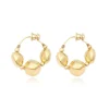 Loulou delicate hoop earrings - gold