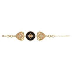 Lucky Heart Bracelet - Red