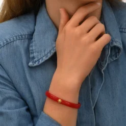 Masseria bangle bracelet - coral