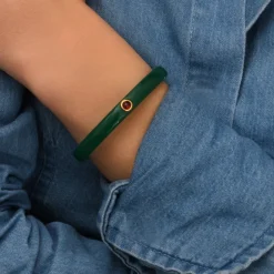 Masseria bangle bracelet - green